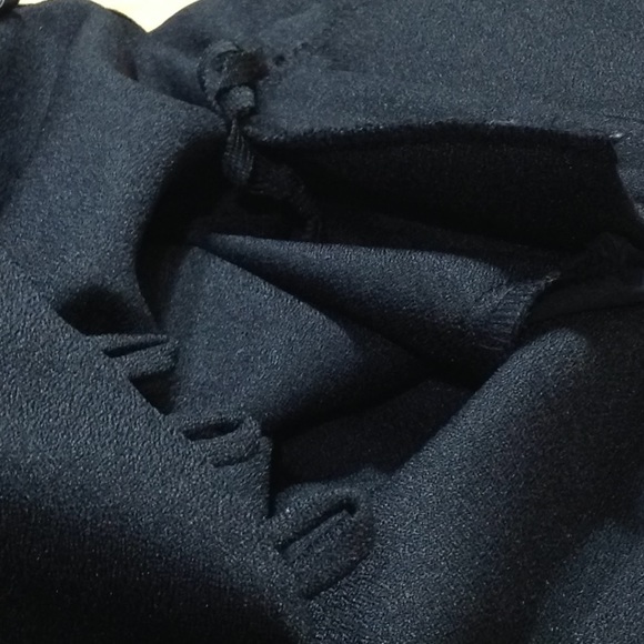 VTG VANY New York Black Mesh Sleeves Cardigan - Picture 13 of 13